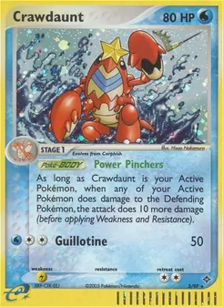 Crawdaunt, Dragon No. 3