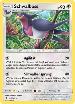 Schwalboss, Stunde der Wächter Nº 104 Normal