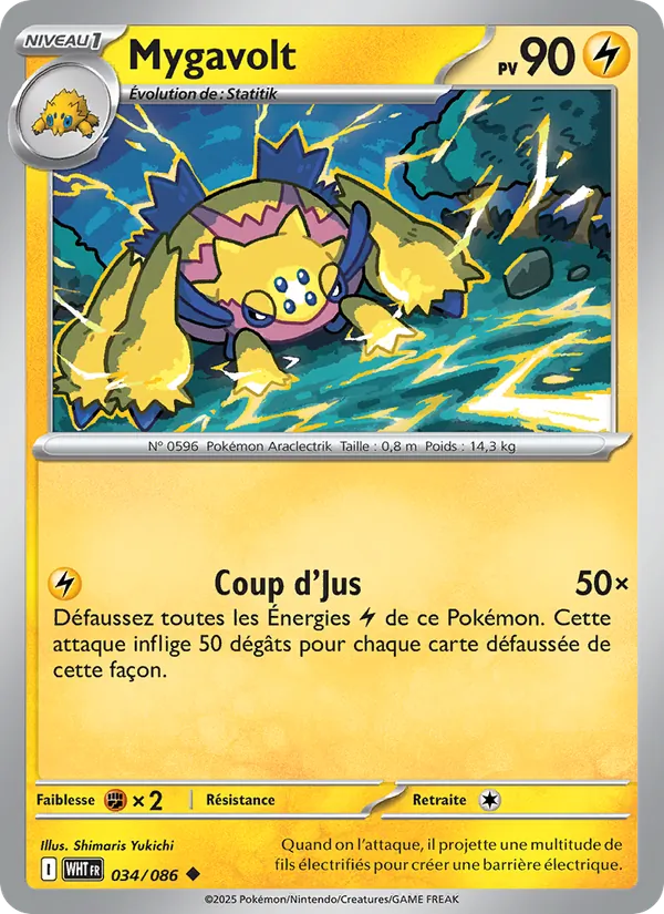 Mygavolt, Flamme Blanche Nº 034