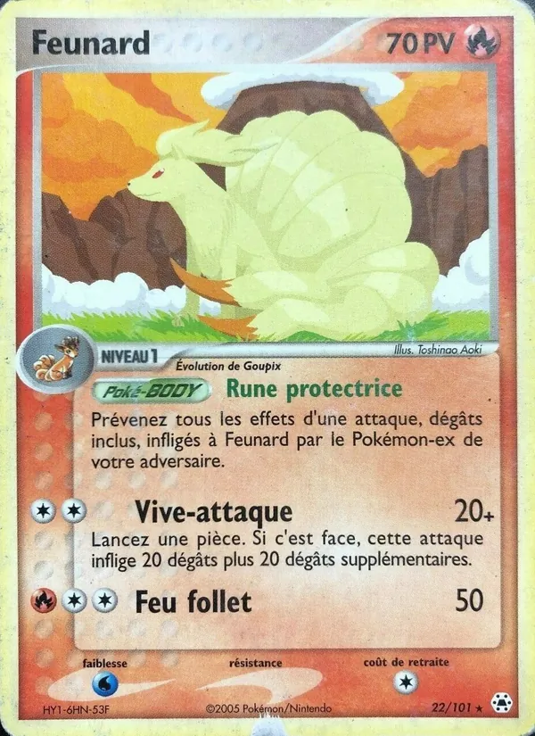 Feunard, EX Légendes Oubliées Nº 22