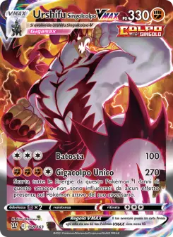 Urshifu Singolcolpo VMAX, Stili di Lotta No. 168 Holo