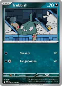 Trubbish, Fuoco Bianco Nº 059 Normal