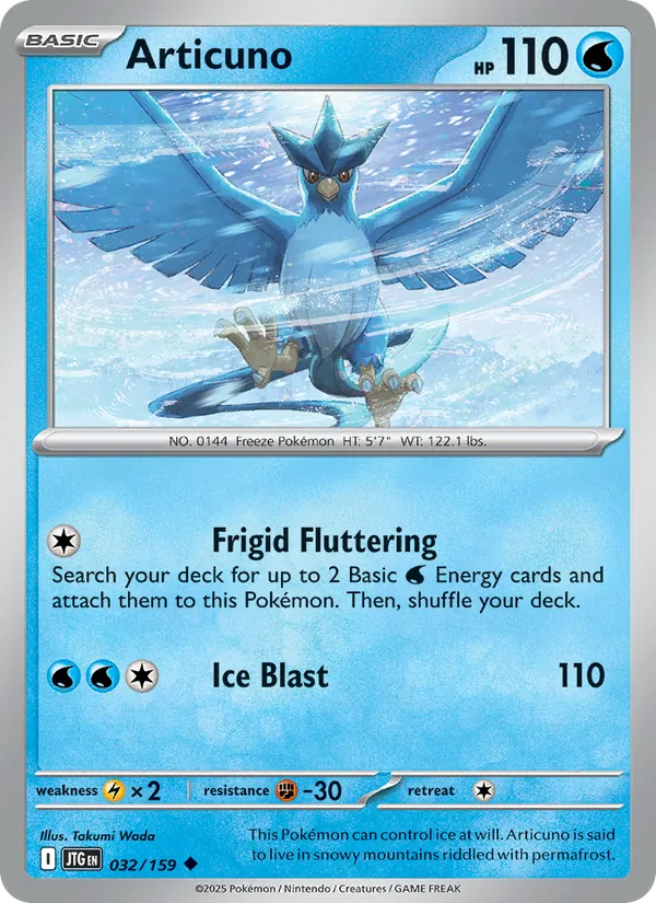 Articuno, Journey Together No. 032