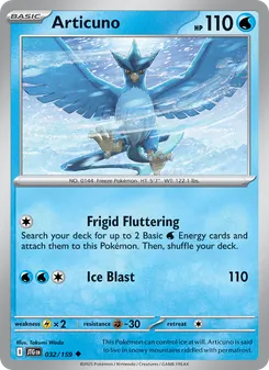 Articuno, Journey Together No. 032 Normal