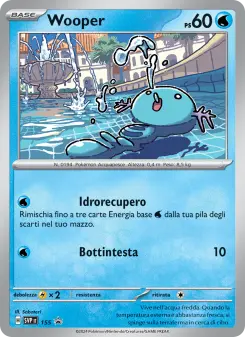 Wooper, SVP Black Star Promos No. 155 Holo