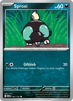 Sproxi, Mega-Entwicklung Nº 091 Normal