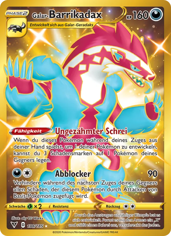 Galar-Barrikadax, Farbenschock Nº 198
