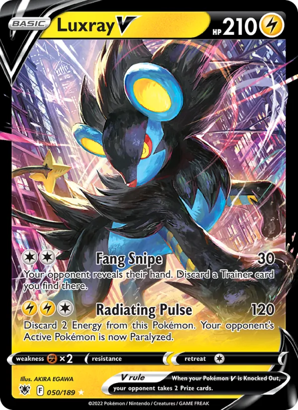 Luxray V, Astral Radiance No. 050