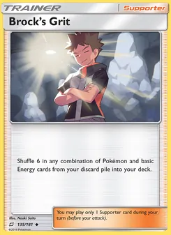 Brock’s Grit, Team Up Nº 135 Normal