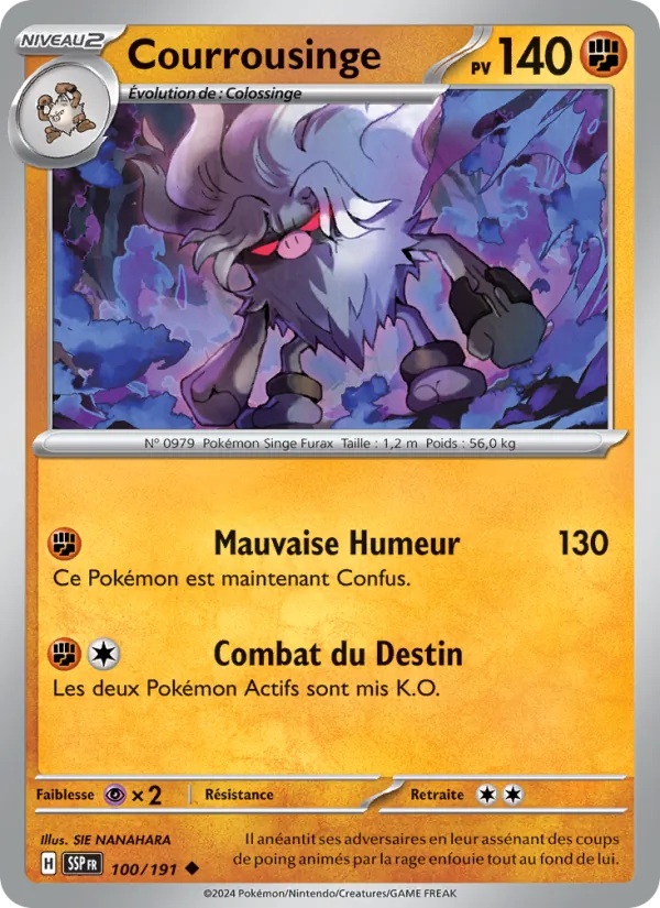 Courrousinge, Étincelles Déferlantes Nº 100