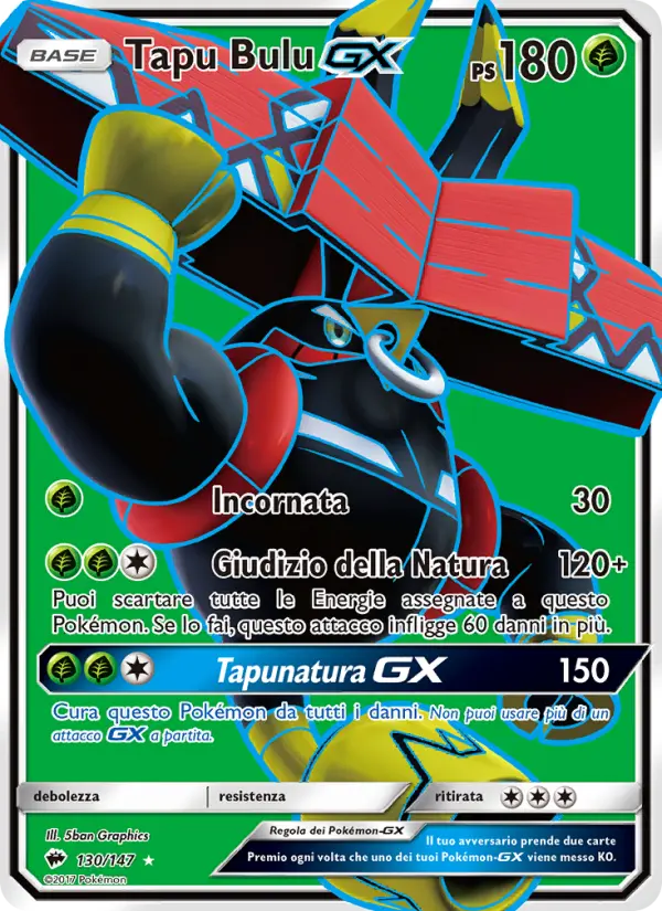 Tapu Bulu GX, Ombre Infuocate No. 130