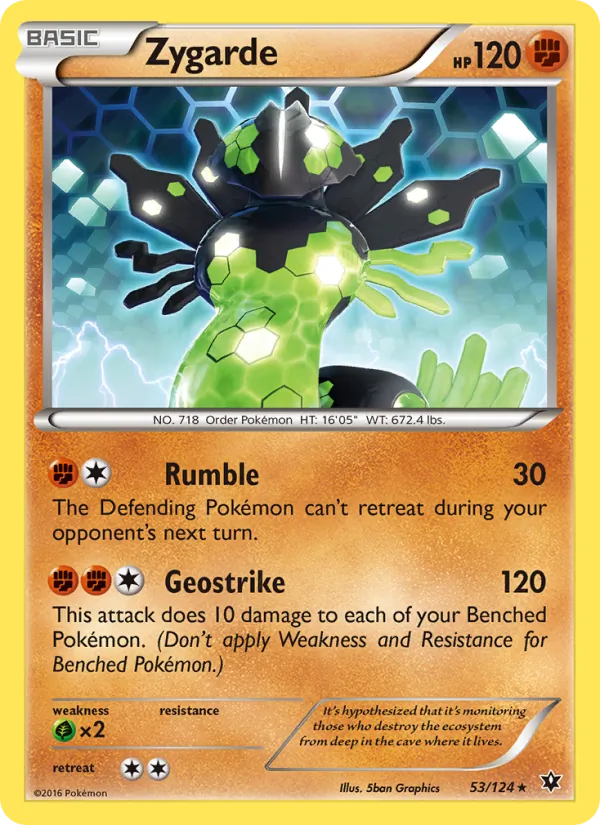 Zygarde, Fates Collide No. 53