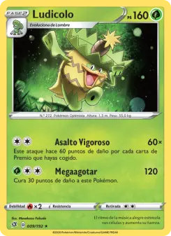 Ludicolo, Choque Rebelde No. 9 Normal