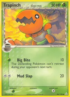Trapinch δ, Holon Phantoms Nº 84 Normal
