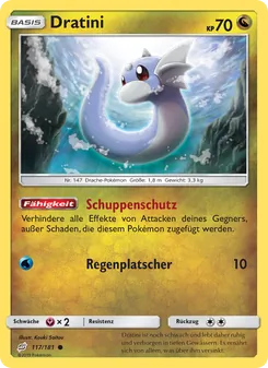 Dratini, Teams Sind Trumpf No. 117 Normal