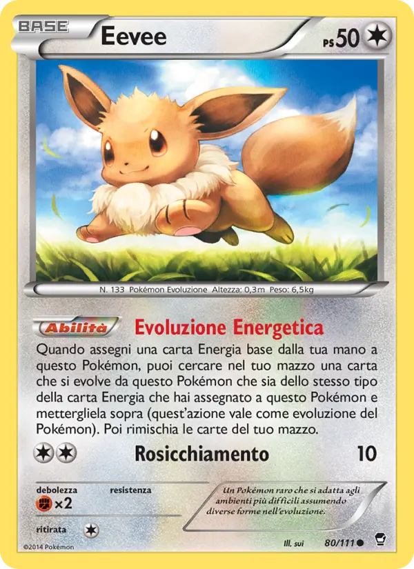Eevee, Colpi Furiosi No. 80