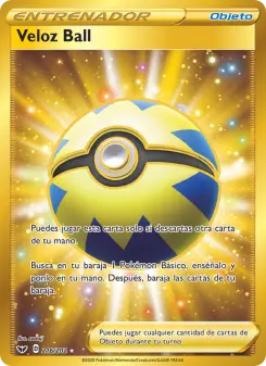 Veloz Ball, Espada y Escudo No. 216 Holo