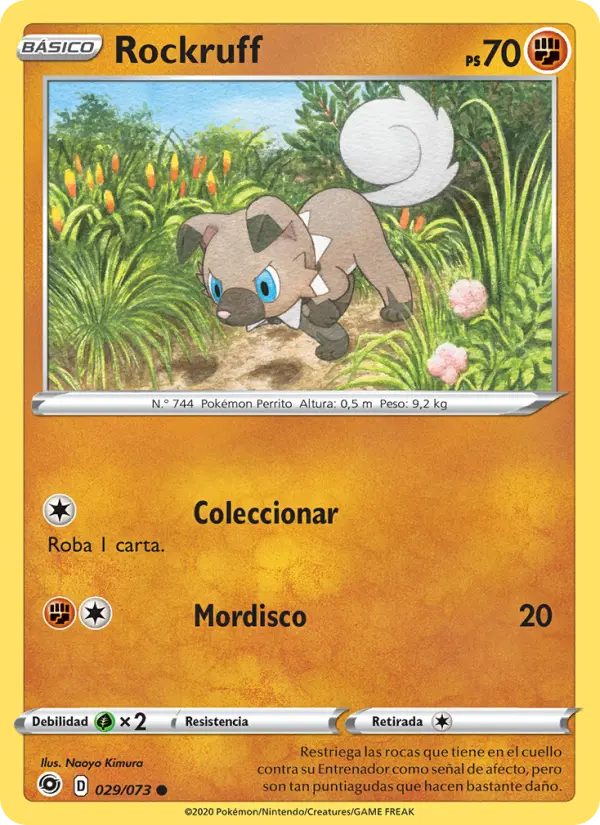 Rockruff, Camino de Campeones No. 29