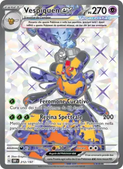 Vespiquen-ex, Ossidiana Infuocata Nº 212 Holo