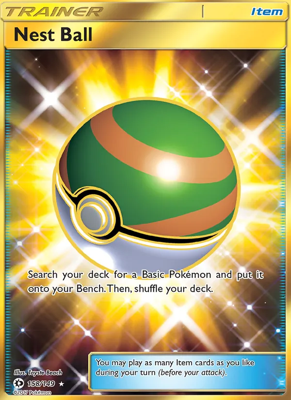 Nest Ball, Sun & Moon Nº 158