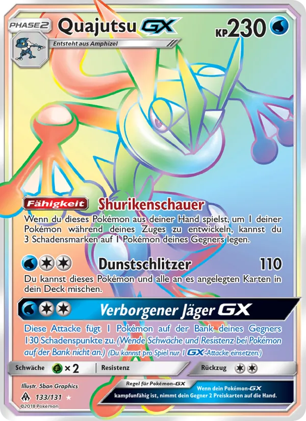 Quajutsu GX, Grauen Der Lichtfinsternis No. 133