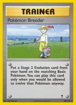 Pokémon Breeder, Legendary Collection No. 102 Normal