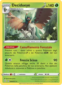 Decidueye, Destino Splendente Nº 8 Holo