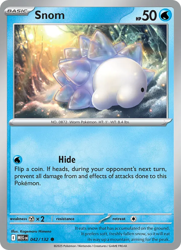 Snom, Mega Evolution No. 042