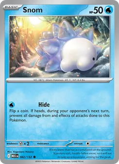 Snom, Mega Evolution Nº 042 Normal