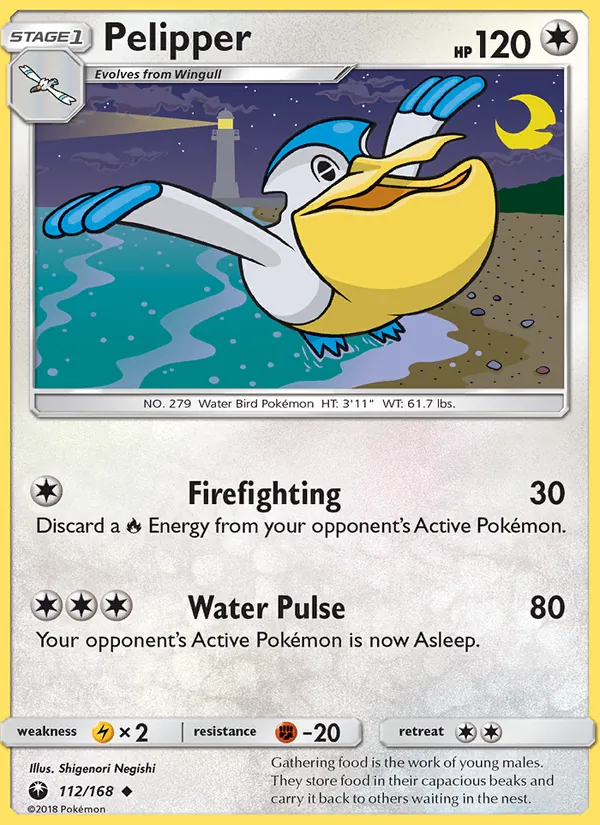 Pelipper, Celestial Storm Nº 112