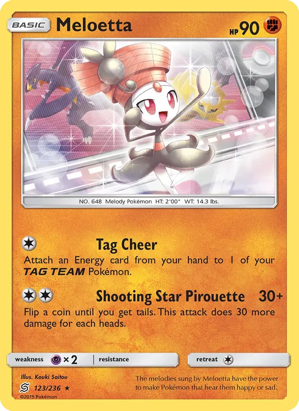Meloetta, Unified Minds No. 123