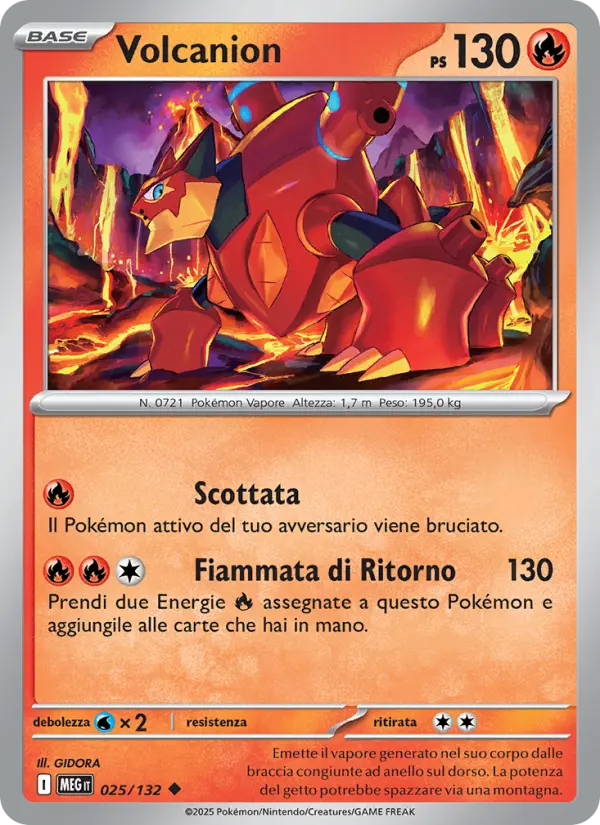 Volcanion, Megaevoluzione No. 025