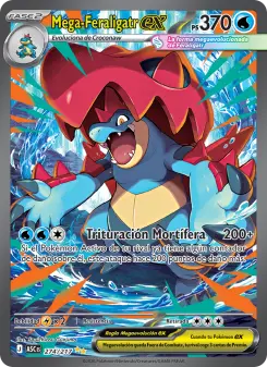Mega-Feraligatr ex, Héroes Ascendentes Nº 274 Holo