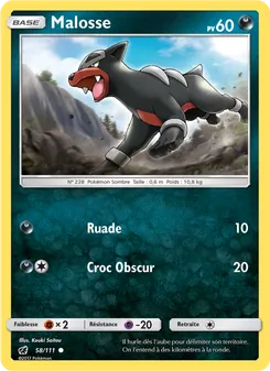 Malosse, Invasion Carmin Nº 58 Normal