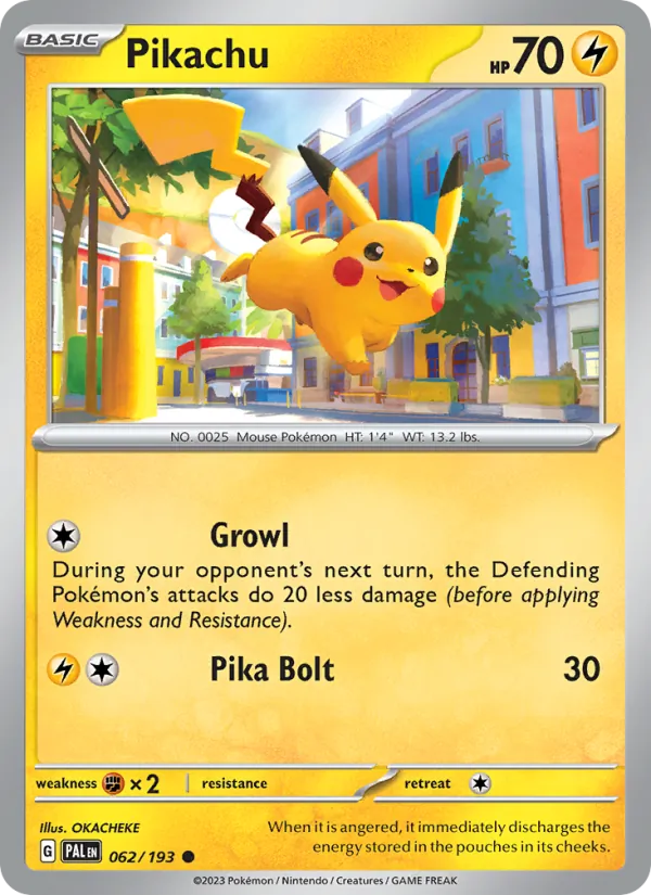 Pikachu, Paldea Evolved No. 062