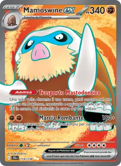 Mamoswine-ex, Avventure Insieme Nº 174 Holo