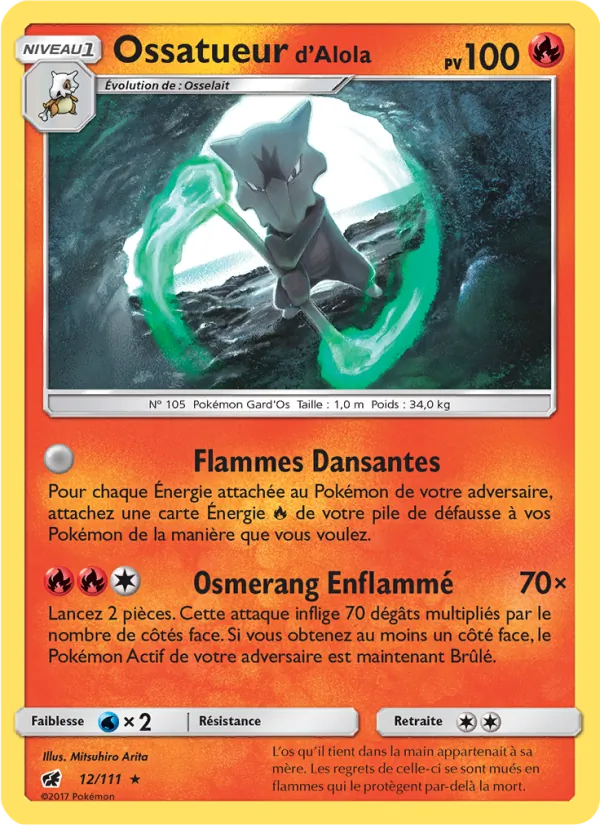 Ossatueur d’Alola, Invasion Carmin No. 12