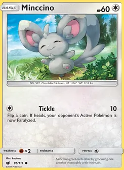 Minccino, Crimson Invasion No. 85 Normal