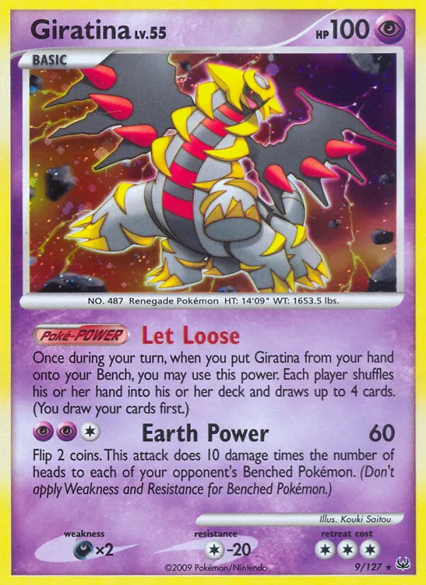 Giratina, Platinum Nº 9