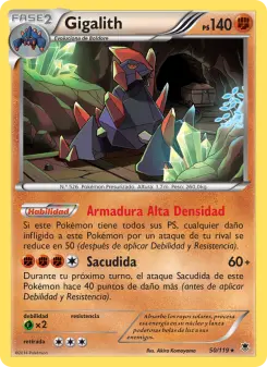 Gigalith, Fuerzas Fantasmales Nº 50 Normal