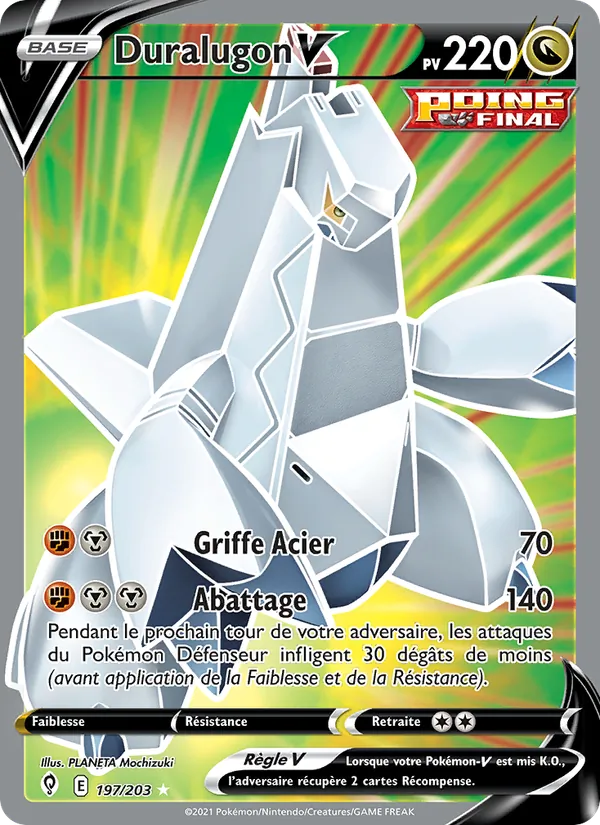 Duralugon V, Évolution Céleste No. 197