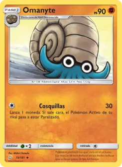 Omanyte, Union de Aliados No. 75 Normal