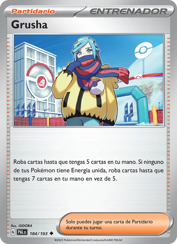 Grusha, Evoluciones en Paldea Nº 184