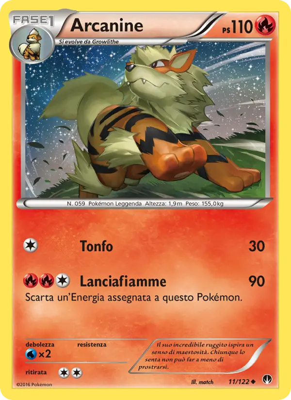 Arcanine, Turbo Crash Nº 11