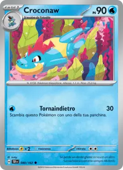 Croconaw, Cronoforze Nº 040 Normal