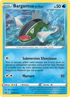 Bargantua de Hisui, Promo SWSH No. SWSH273 Normal