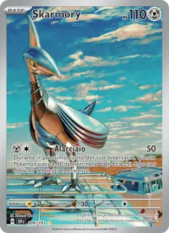 Skarmory, Scintille Folgoranti No. 209 Holo