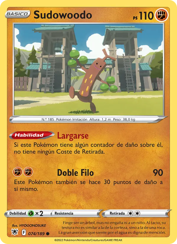 Sudowoodo, Resplandor Astral No. 074