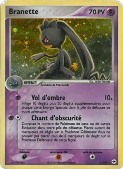 Branette, EX Légendes Oubliées No. 1 Holo