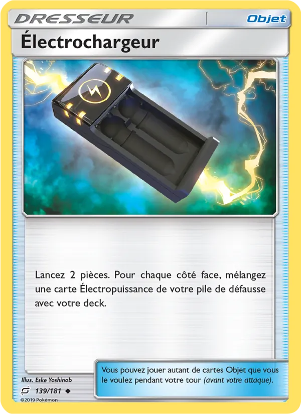 Électrochargeur, Duo de Choc Nº 139